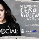 SSG presenta a la actriz Ana Claudia Talancón como vocera de la campaña Cero Violencia Contra la Mujer.