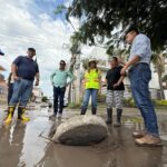Supervisa Alcaldesa fraccionamiento El Faro y organiza brigadas para atender diversos puntos del municipio