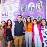 La alcaldesa de Moroleón, Alma Sánchez Barragán, participó en el ciclo de ponencias “Mujer: Esencia en Movimiento”, realizado en el CETis 149, ubicado en Valle de Santiago.