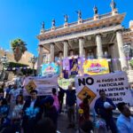 Resistencia Ciudadana se manifiesta en Guanajuato y pide diálogo directo con la gobernadora