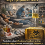 Alertan sobre riesgos de terapias intravenosas “milagro”: entre la desinformación y la falta de regulación
