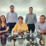 SE REÚNE MELANIE MURILLO CON PERSONAL DE LA SICT PARA DAR CONTINUIDAD A LOS TRABAJOS EN LA CARRETERA FEDERAL 45.