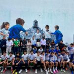 Apaseo el Grande impulsa el talento juvenil con mural futbolero y reconocimiento a jóvenes destacados