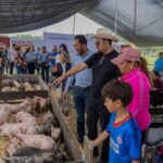Entregan paquetes ganaderos de porcinos, caprinos y ovinos en Abasolo