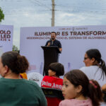 Abasolo avanza en la modernización del alumbrado público con nueva etapa en el Saucillo