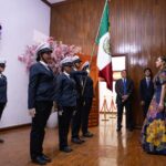 EN EL GRITO DE INDEPENDENCIA, MELANIE MURILLO LANZA UN ¡VIVA! POR LAS FAMILIAS SILAOENSES